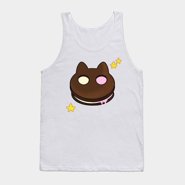 Steven Universe Cookie cat Tank Top by Applemint